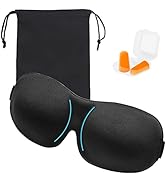 3D Contour Eye mask, Men's and Women's Eye mask, 100% Light Shielding, Soft and Breathable Night ...