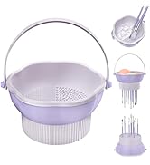 Senbowe 3 in 1 Makeup Brush Cleaner Mat, Silicone Makeup Brush Cleaner Bowl Cosmetic Brushes Clea...