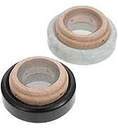 1 Set Moxibustion Pad,Wooden Sticks Base, Non-scaldable Cushion, Moxibustion Burner Base Cushion ...