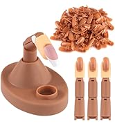 Acrylic Nail Practice Finger Kit, BORNBYME Acrylic Nail Training with 1 Base Stand, 3 Adjustable ...
