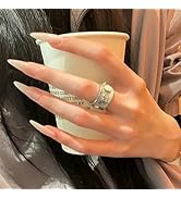 24Pcs Stiletto Press on Nails with Solid Color Design, Stiletto Manicure Art Acrylic Long Stilett...