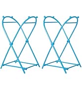 Hemoton 2pcs Trash Bag Holder Rack Foldable Garbage Bag Bracket Stand Rubbish Bag Support Rack Di...