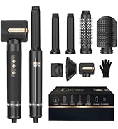 7 in One Hot Air Brush 110000 RPM 1400W High Speed Hair Dryer with Diffuser Blow Dryer Brush Hair...