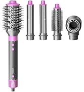 WindBlow Hair Dryer Brush, 5-in-1 Air Styler, Hair Wrap Stylers, Professional Blow Hair Brush for...