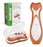 haakaa Electric Baby Nail Clippers for Newborns/Toddlers/Children/Adults, Electric Baby Nail File...