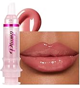 Easilydays Ginger Lip Plumping Booster, Plumping Lip Oil Lipstick with Ginger Extract, Fuller Lip...