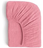 ROMY RO Muslin Crib Sheets, 100% Organic Cotton, Breathable and Ultra-Soft, Standard Crib Sheet M...