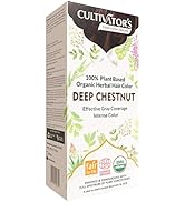 Cultivator's Organic Hair Colour - Organic Herbal Hair Colour for Women and Men - Ammonia Free Ha...