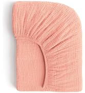 ROMY RO Muslin Crib Sheets, 100% Organic Cotton, Breathable and Ultra-Soft, Standard Crib Sheet M...