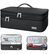 Scandihome Double-Layer Travel Carrying Case Compatible with Revlon One-Step Hair Dryer and Volum...