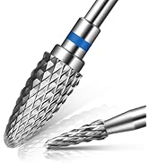 Lermende Nail Drill Bits - 3/32 Inch Tungsten Nail Bits for Nail Drill and Cuticle Bit for Electr...