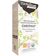 Cultivator's Organic Hair Colour - Organic Herbal Hair Colour for Women and Men - Ammonia Free Ha...