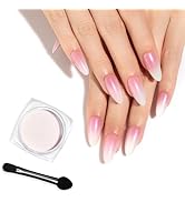beetles Gel Polish Glitter Chrome Nail Powder for Gel Nail, Mermaid Premium Salon Nail Glitter Ma...