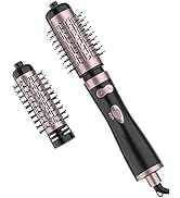ANWA Hair Dryer Brush, Rotating 3-in-1 Blow Dryer Brush with 2 Detachable Brushes(1.5