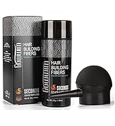 gowwim Hair Thickening Fibers 2-in-1 Kit Keratin Building Fibers, Spray Applicator & Hold Spray -...