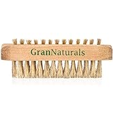 GranNaturals Toe & Finger Nail Brush - Hand & Foot Brush for Cleaning Fingernail and Toenail Cuti...