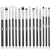 BEILI Eye Makeup Brushes 15pcs Eyeshadow Brushes Soft Synthetic-Natural Hair Eye Shadows Blending...