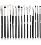 BEILI Eye Makeup Brushes 15pcs Eyeshadow Brushes Soft Synthetic-Natural Hair Eye Shadows Blending...