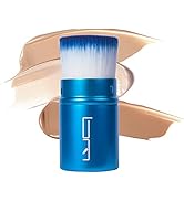 Brush Master Makeup Brush Retractable Kabuki Brush Travel Powder Brush for Foundation, Blush, Bro...