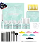 4 in 1 Lash & Brow Lift and Coloring Kit, Professional Eyelash Perm Kit and Brow Lamination Kit L...