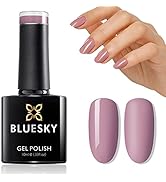 BLUESKY Gel Nail Polish Dark Nude Nail Salon Effect Fast Dry Gel Polish Cured by Nails Lamp for N...
