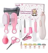 Baby Healthcare and Grooming Kit 18 in 1 Baby Electric Nail Trimmer Set Lupantte Nursery Care Kit...