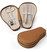 haakaa Baby Nail Clippers, 6-in-1 Baby Nail Care Kit with PU Storage Case, Nail Scissor, Cuticle ...