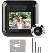 Digital Door Viewer, Peephole Camera Door Eye Hole Camera HD Battery Operated Viewer Peep Hole Sm...