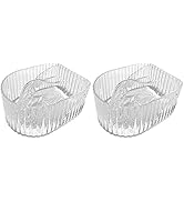 FRCOLOR 2pcs Manicure Hand Soak Bowl Cosmetology Supplies Clear Tray White Gel Manicure Bowl Nail...