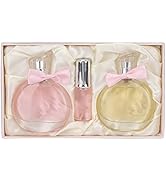 Women Perfume Set, 3 Pcs Female Perfume Set Long Lasting Perfume Spray Beautiful Lady Perfume Per...