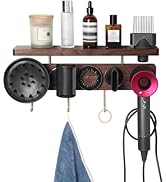 Affogato Hair Dryer Wall Mount Holder Compatible with Dyson Supersonic, HD16 Blow Dryer Accessori...