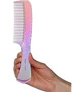 Allegro Comb 1004 Wide Tooth Detangling Hair Combs For Women, Stylists & Curly Hair Teasing Comb ...