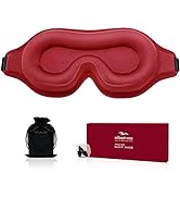 Sleep Mask for Men Women, Upgraded 3D Contoured Cup Eye mask Blindfold, Block Out Light, Eye mask...
