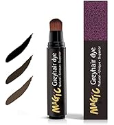 gowwim Root Touch Up Semi-permanent Hair Dye Pen to Cover Gray Hair Roots (Black)