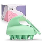 AONCO Scalp Massager Shampoo Brush,Hair Scrubber with Soft Silicone Bristles,Scalp Care Brush,Sca...