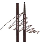 ETUDE Drawing Eye Brow 0.25g #1 Dark Brown 21AD | Long-Lasting Eyebrow Pencil for Soft Textured N...
