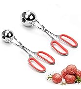 Meat Baller, AHIER 2PCS None-Stick Meatball Scoop Ball Maker 1.38