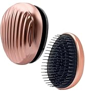 WYNK Portable Travel Hair Brush,Shell Shaped Detangling Brush for Women,Small Hair Brush for Thic...