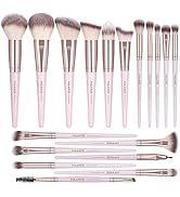 Makeup Brushes, 18 Pcs Professional Premium Synthetic Make Up Brushes, Foundation Powder Conceale...