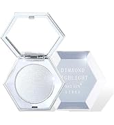 Pearl White Highlighter Makeup Powder Palette,Shimmer Glitter iluminador Highlighter Contouring M...