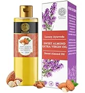 Buddha Natural Sweet Almond Oil Extra Virgin Cold Pressed (150 ml) - for Healthy Skin, Hair and B...