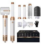 7 in One 110000 RPM Hot Air Brush 1400W High Speed Hair Dryer with Diffuser Blow Dryer Brush Hair...