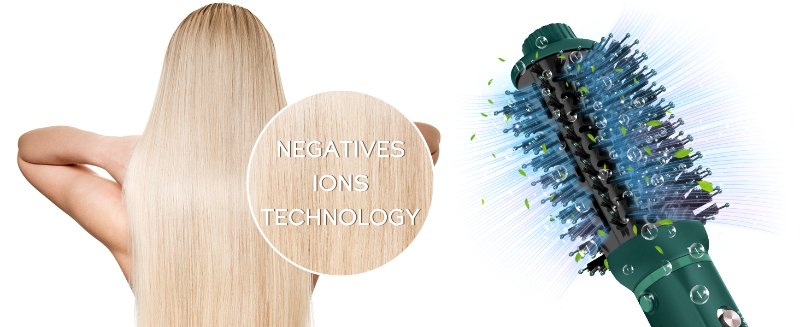 Ionic Hair Dyer Brush