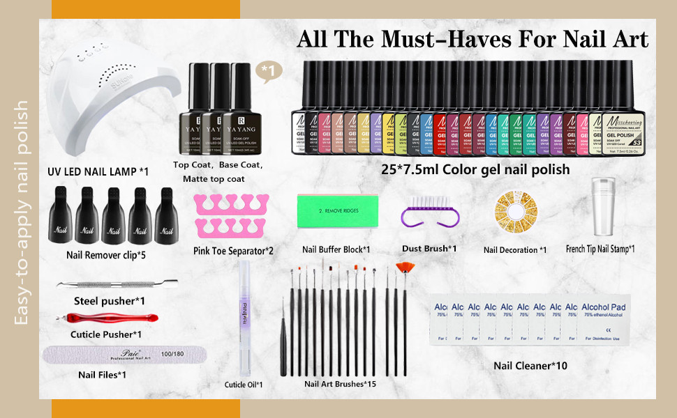 nail polish gel