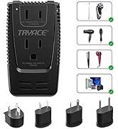 Upgrade TryAce 2000W Voltage Converter, Step Down 220V to 110V Converter for Hair Dryer Straighte...