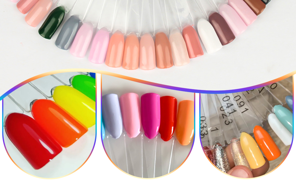 nail color swatches