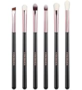 Eye Makeup Brush Set, 6 Pcs Professional Blending Eyeshadow Makeup Brushes for Concealer Eyebrows...
