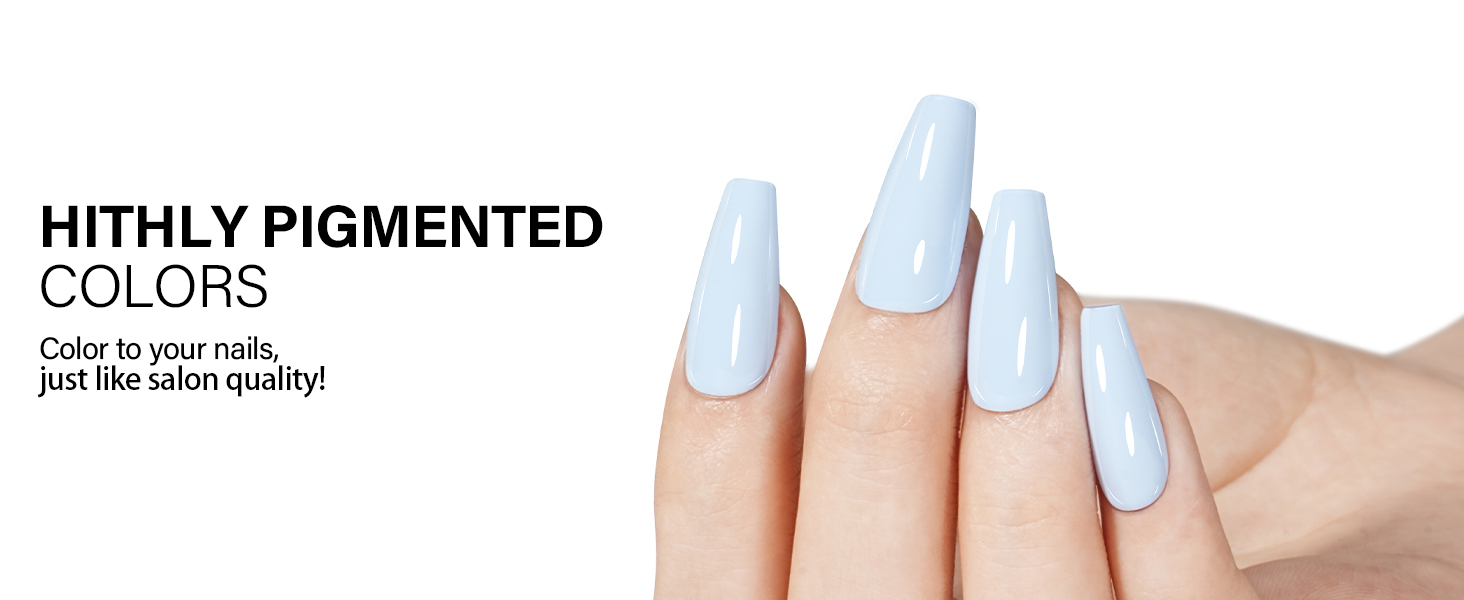 AILLSA pastel gel nail polish