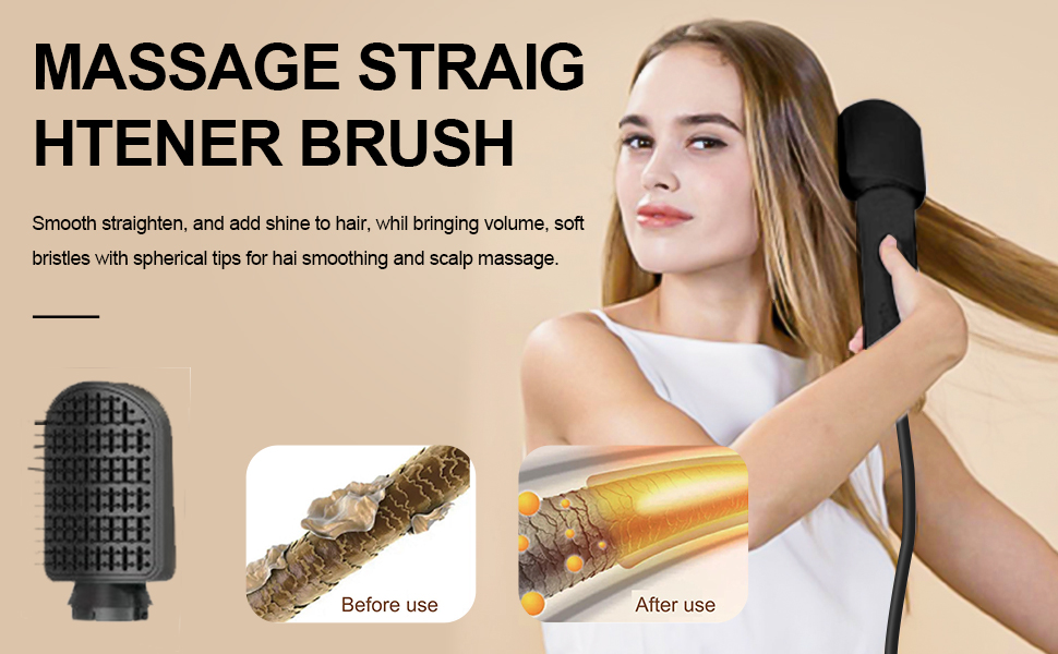Straightener Brush