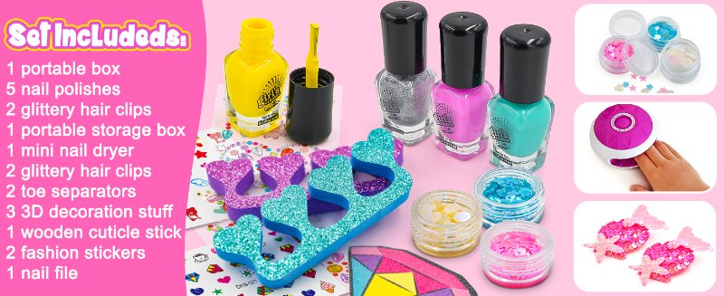 Nail Polish Kit for Kids